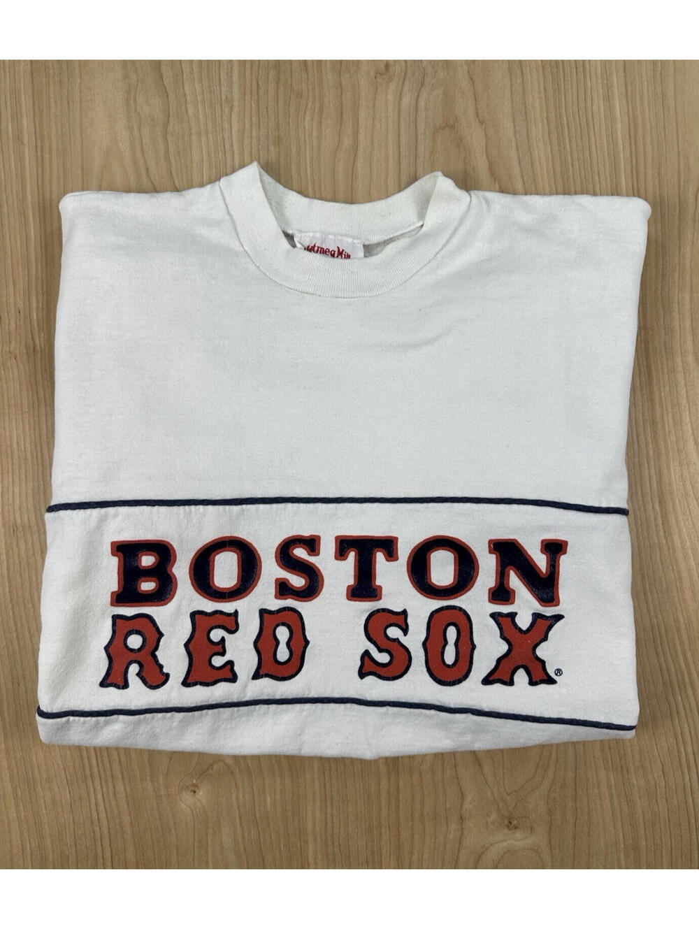 vintage 90's BOSTON RED SOX nutmeg mills SWEATSHIRT made in USA xtra large
